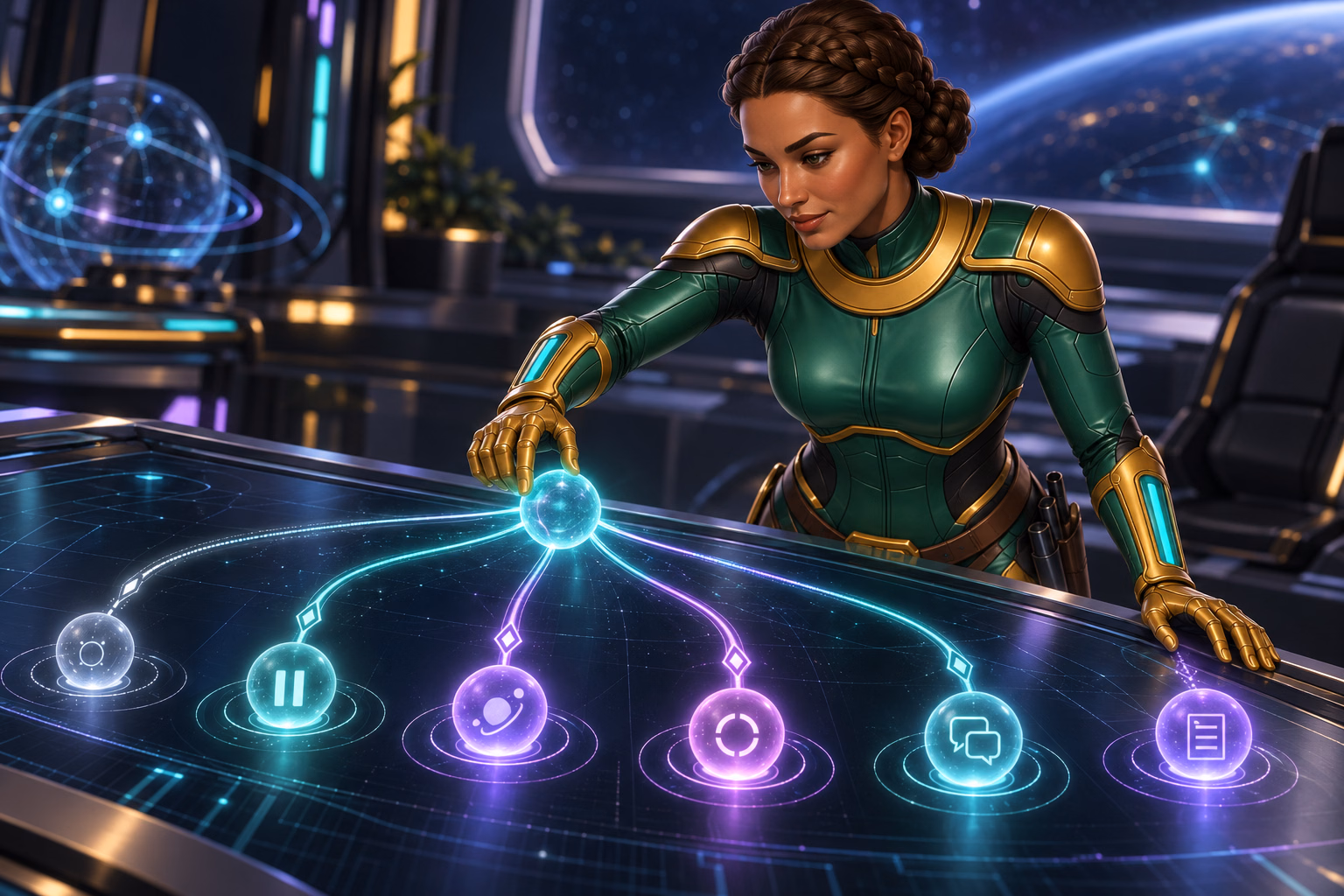 Sierra Ceres compares account closure with other account choices aboard her crew's ship