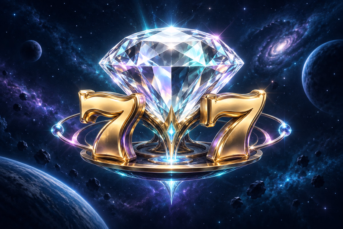 A diamond and gold sevens illustrate the classic slots category at Win Bonanza.