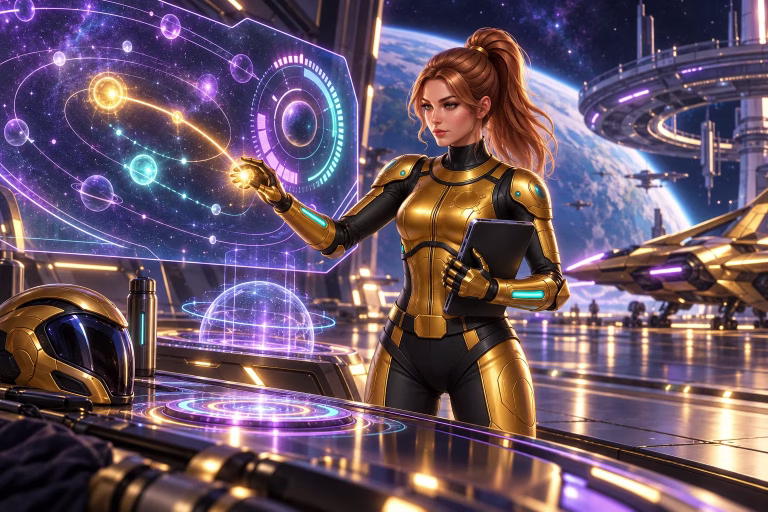 Gigi follows a glowing cycle of stars, illustrating the daily login rewards guide.