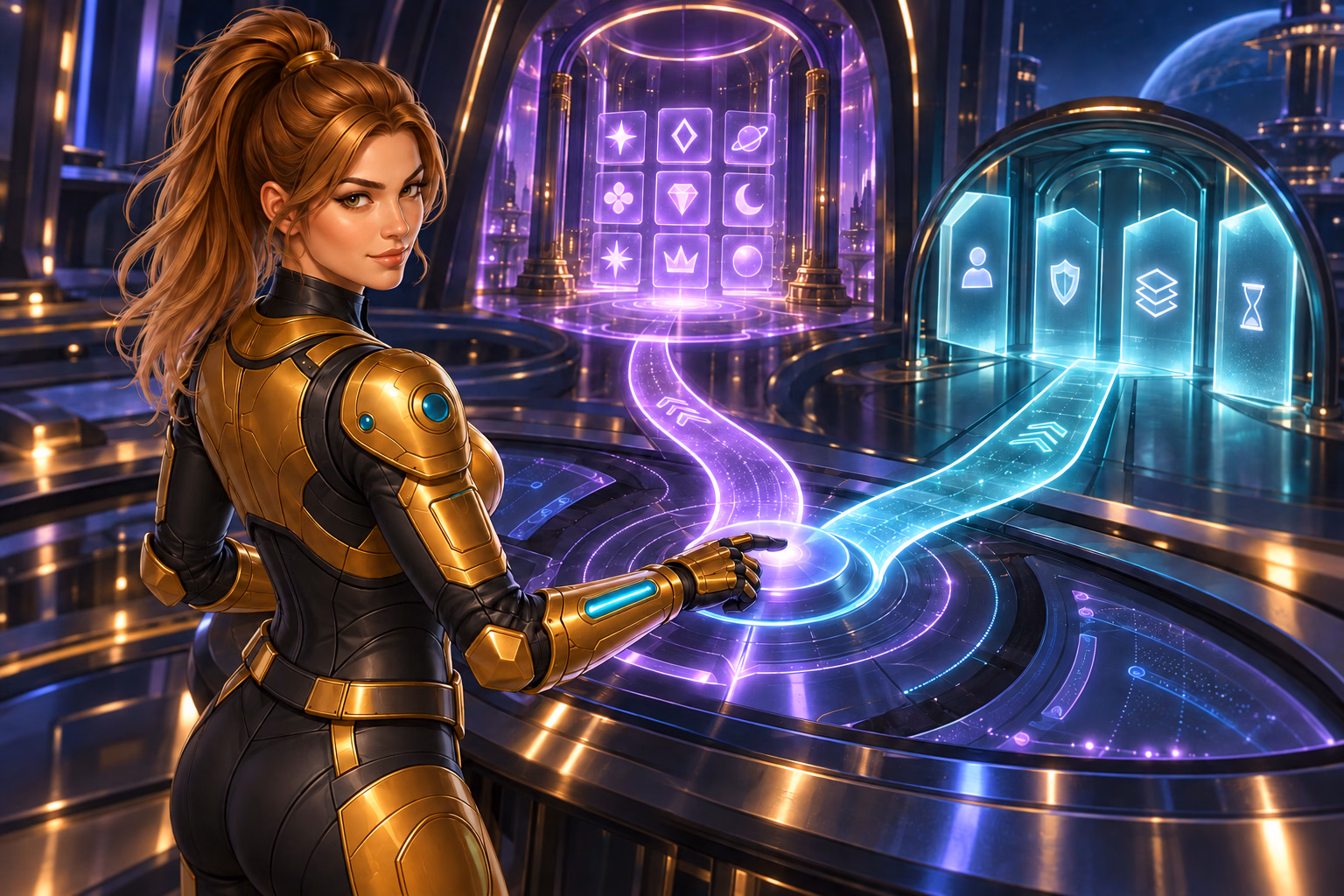 Gigi Celeste compares an in-game free-spin route with a promotional route