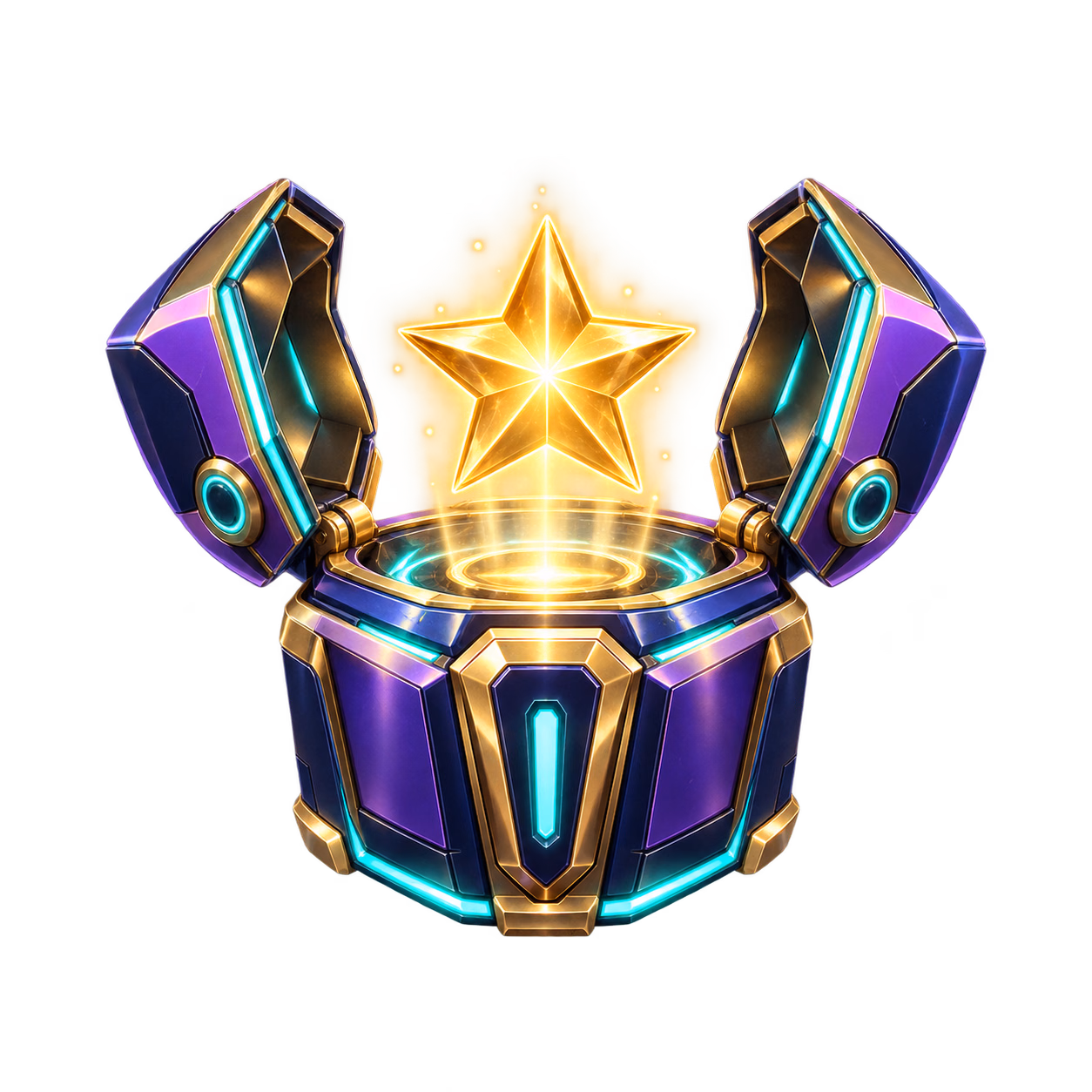 A glowing star inside a purple capsule illustrates Win Bonanza’s daily login bonuses.