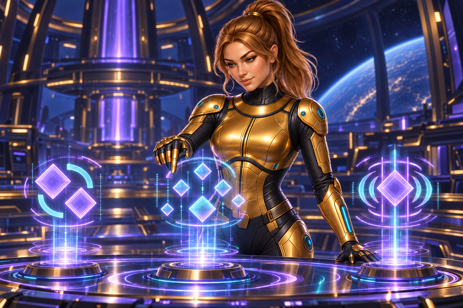 Gigi Celeste compares three special symbol functions inside a flight-armor bay