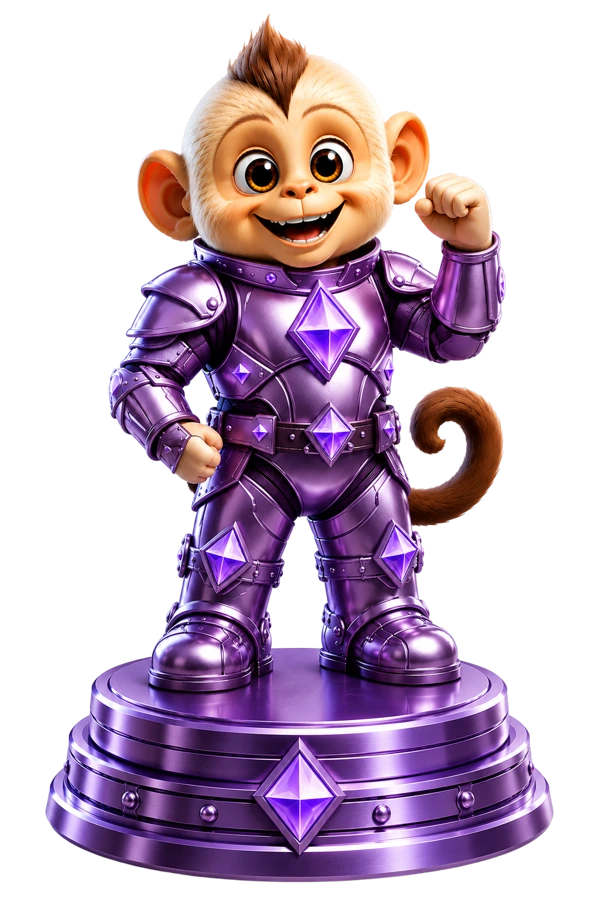 Official Triple Diamond Winnie tier figurine