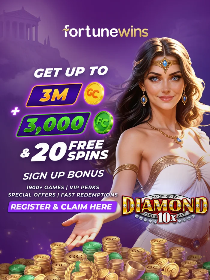 Fortune Wins bonus offer with Free Spins